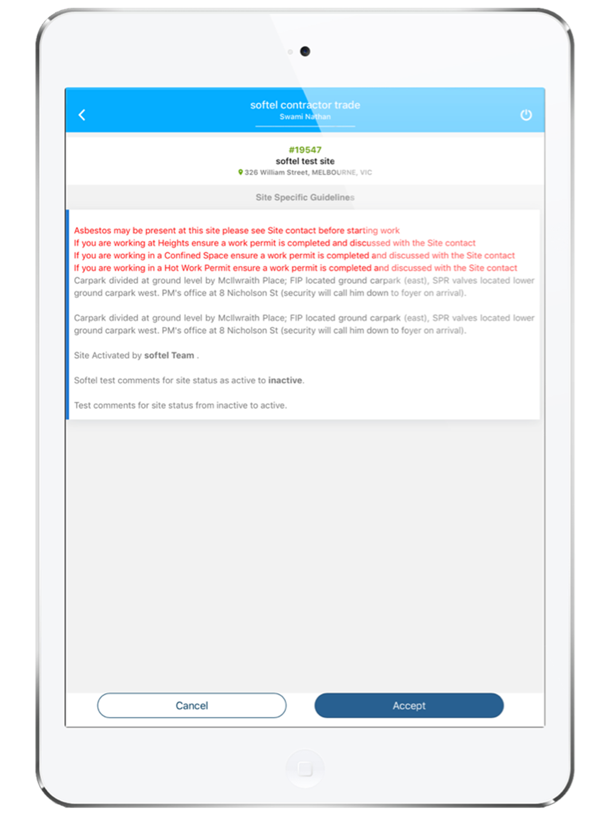 AESC Site Safety