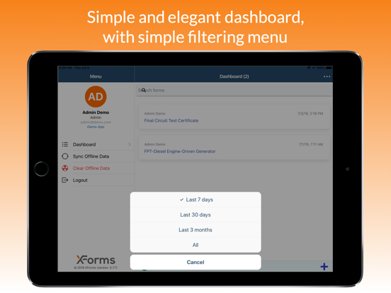 Screenshot #4 pour XForms Mobile
