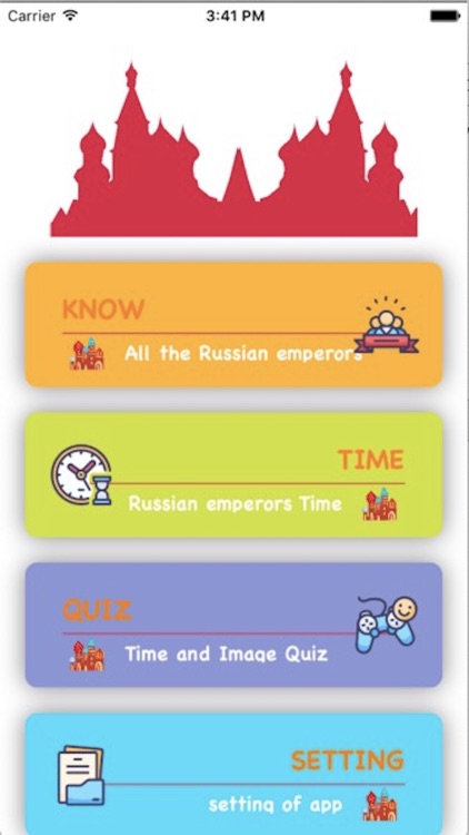 All Russian emperors