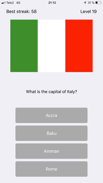 Capital City Quiz World Flags screenshot-9