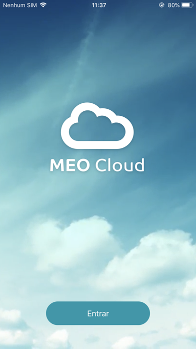 MEO Cloud Screenshot