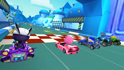Masked Heroes: Kart Racing 3D Screenshot