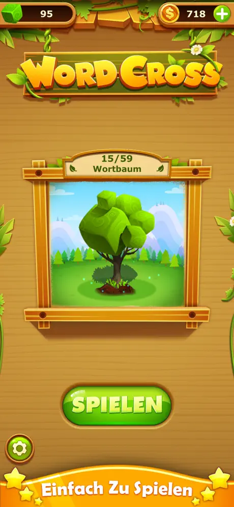 Wort Kreuz: Wort Rätsel Spiele