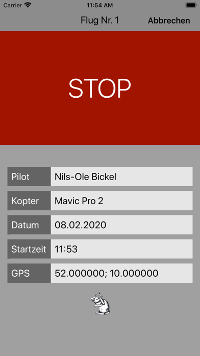 Drohnen Flugbuch Screenshot 2 - AppWisp.com Drohnen Flugbuch Screenshot 2 - AppWisp.com
