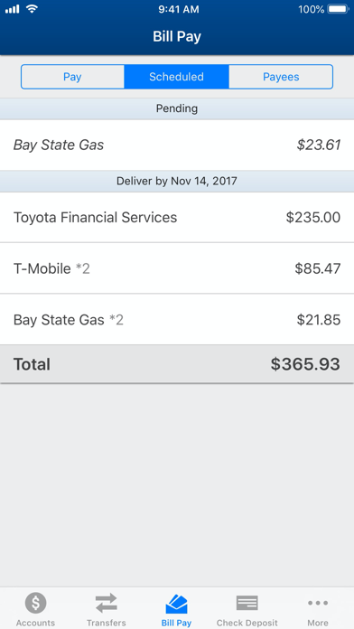 OceanFirst Bank - Mobile Screenshot