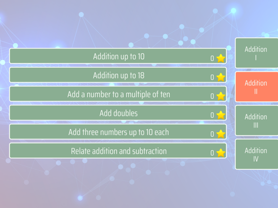 Addition Math Trainer iPad screenshot