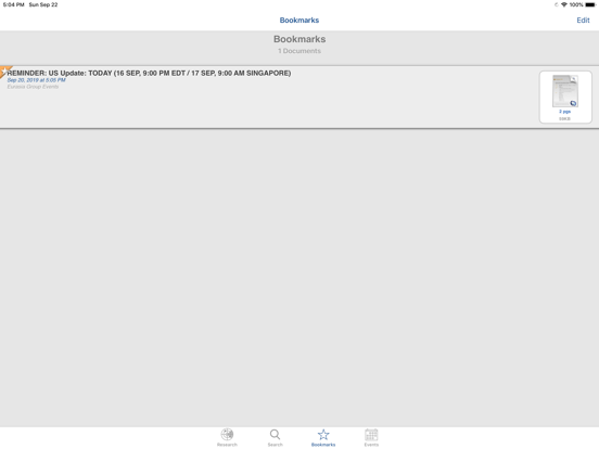 Eurasia Group iPad screenshot 4 - Business app