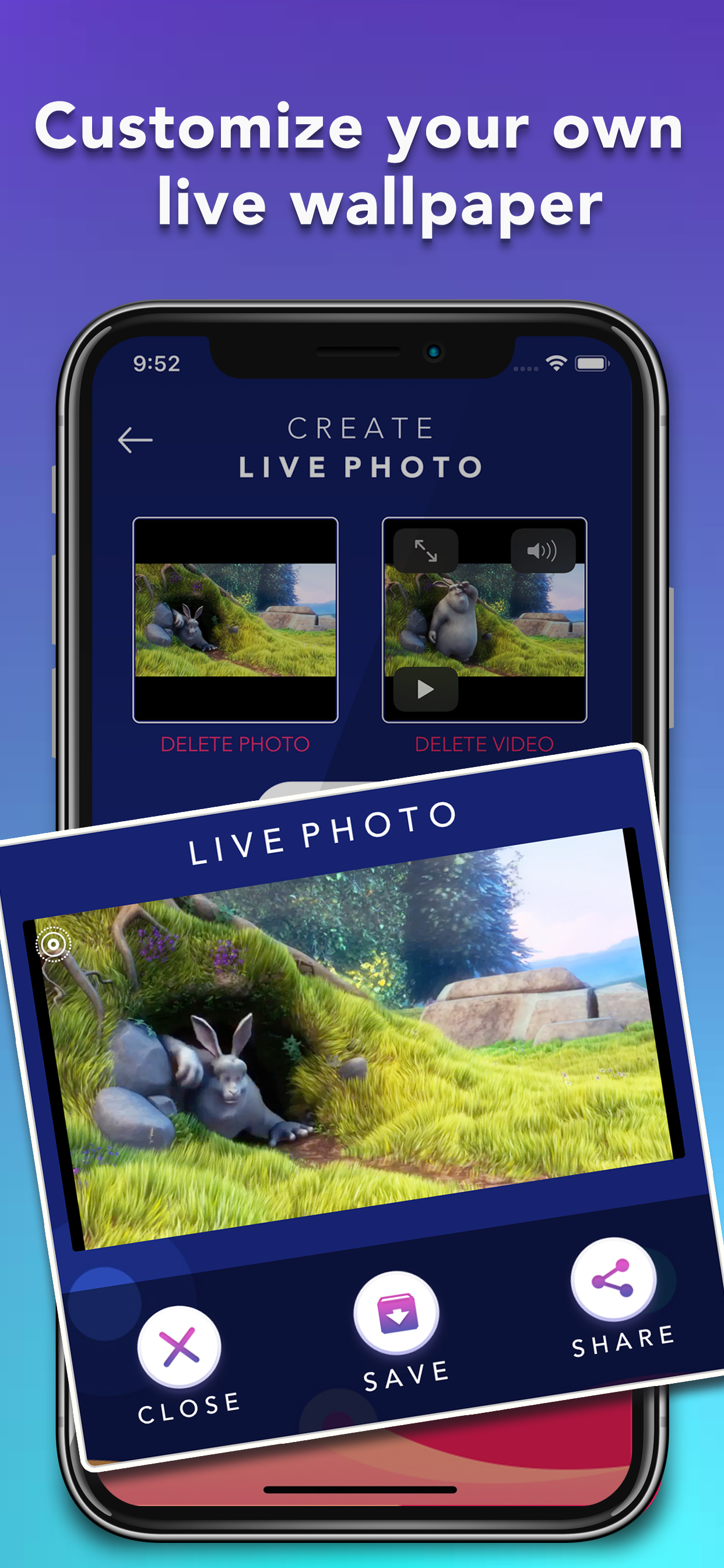 4K Live Wallpapers & Themes