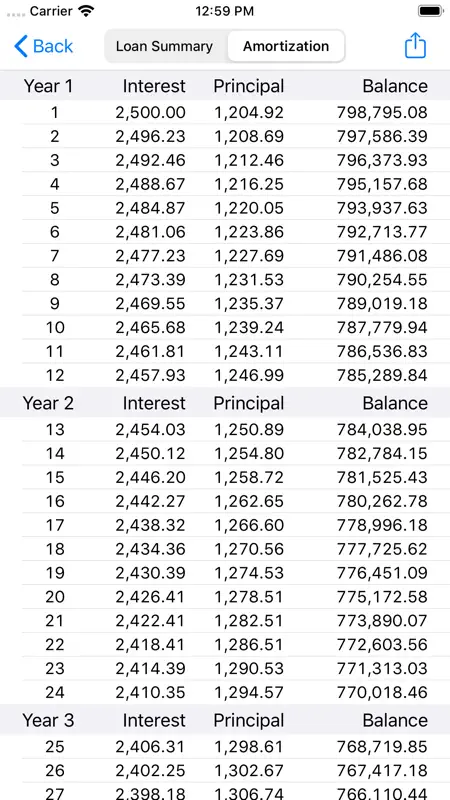 RECalc Pro screenshot 3 of 5