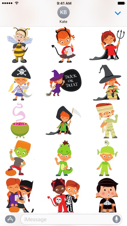 Halloween Costume Stickers screenshot-3
