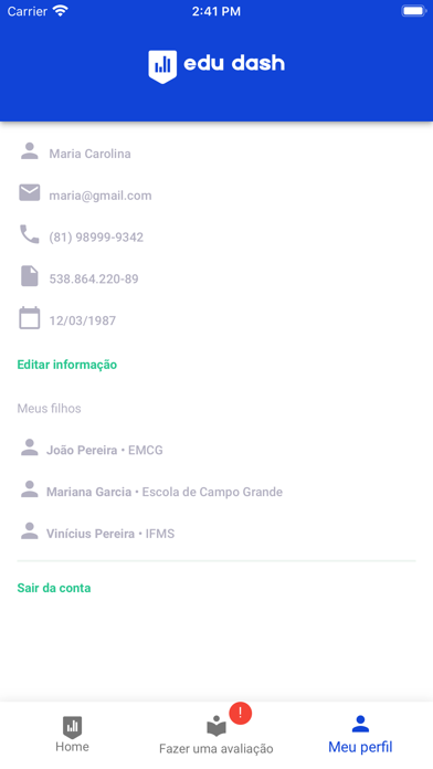 App screenshot