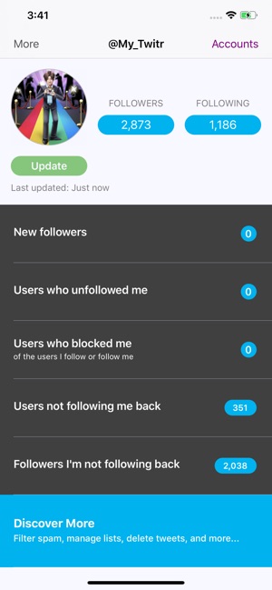 Find Unfollowers For Twitter