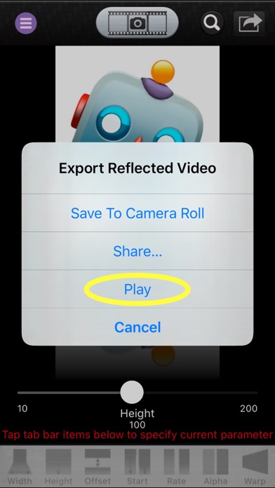 Photo Reflect - Video too! Screenshot
