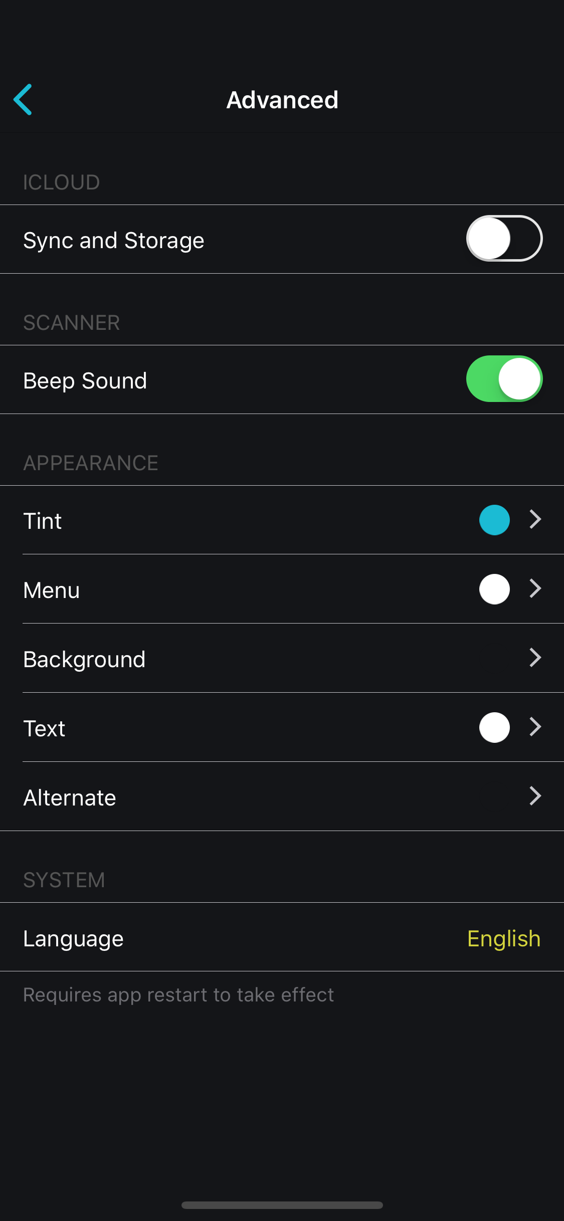 Sleek QR Code Reader screenshot 4