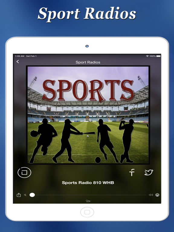 Screenshot #5 pour Sport Radios