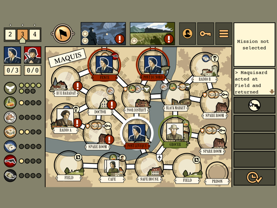 Maquis Board Game iPad app afbeelding 3