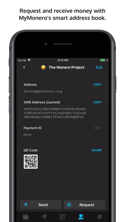 MyMonero: Send money privately