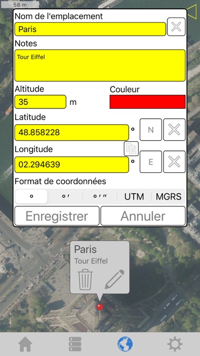 Screenshot #2 pour Ma position GPS