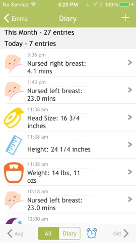 Baby Breastfeeding Trackerのおすすめ画像4