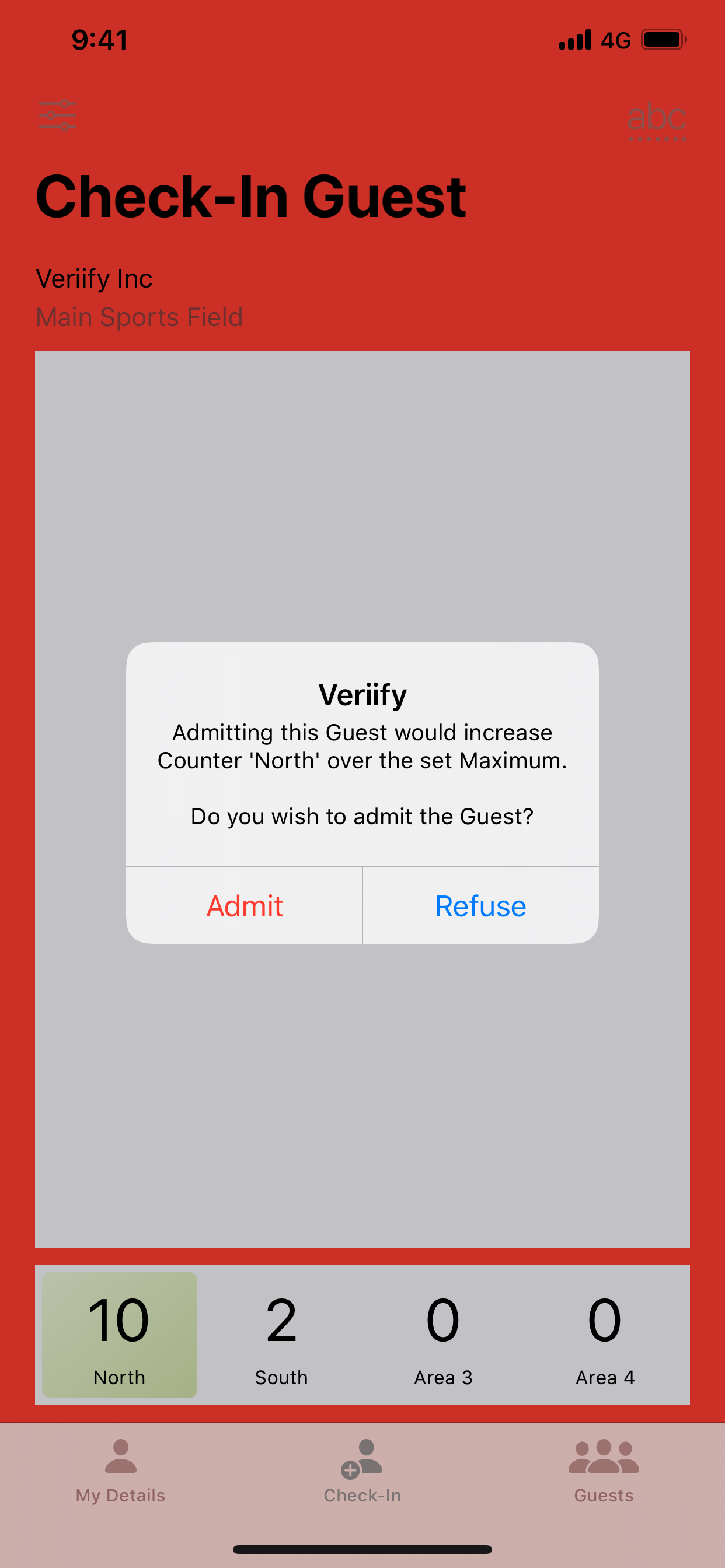 Veriify Check-In