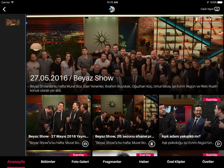 Kanal D For IPad iPhone Ekran Görüntüsü 2