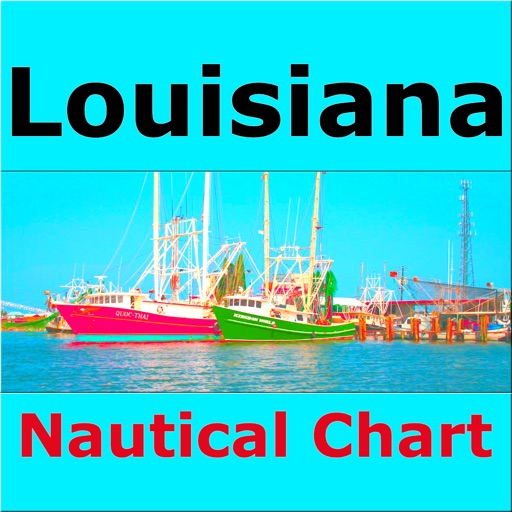 Louisiana - Marine Charts boat icon