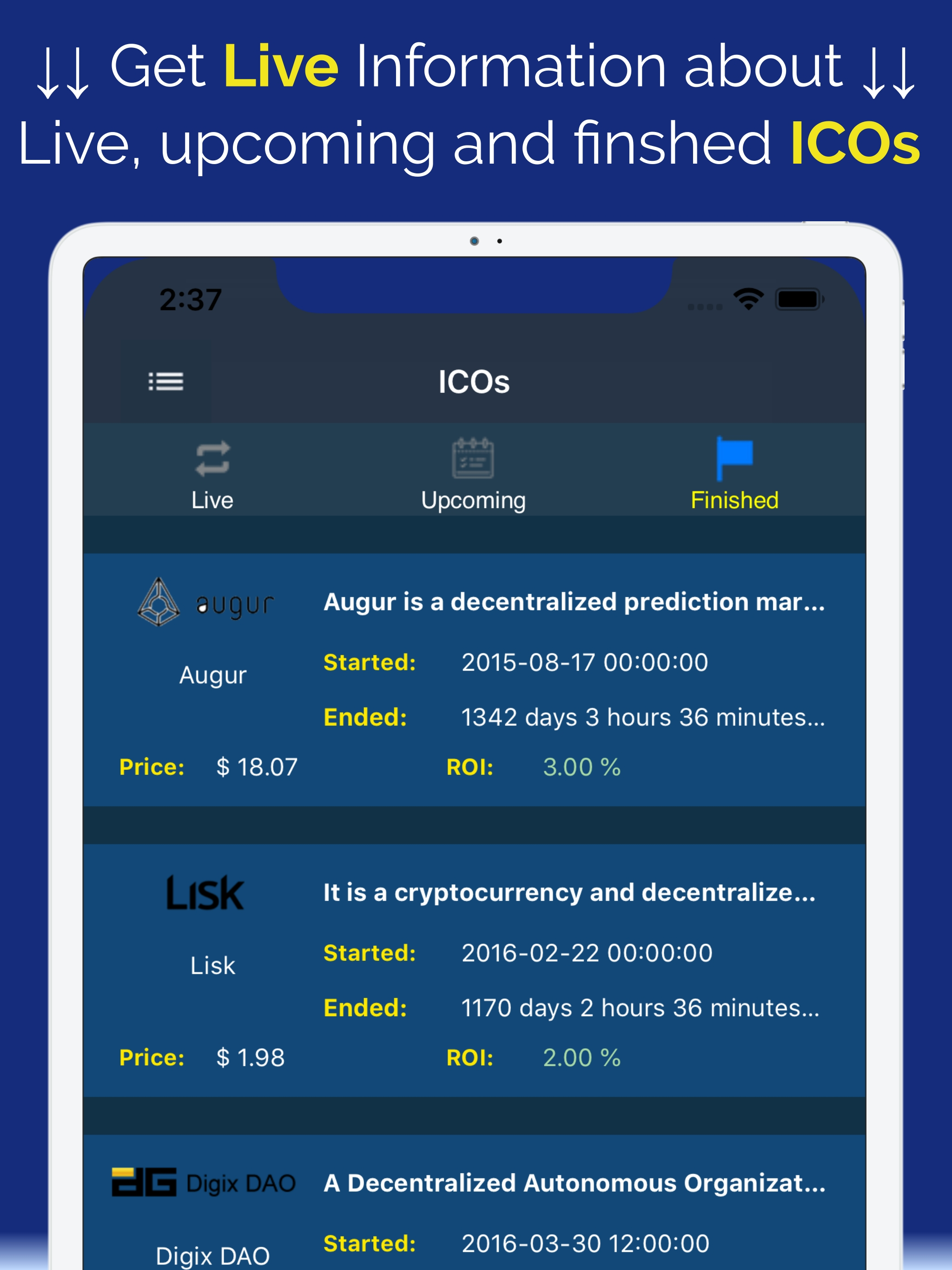 Coin Markets - Crypto Tracker screenshot 11