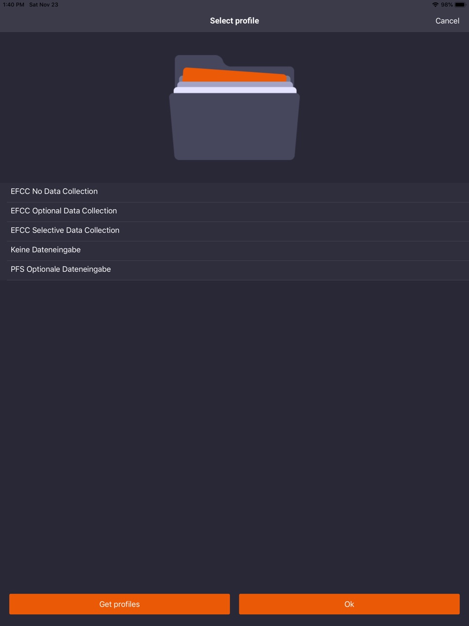 iPad screenshot
