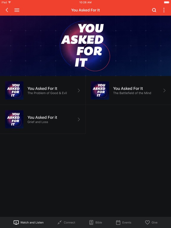 Central Church MD iPad screenshot 3 - Lifestyle app
