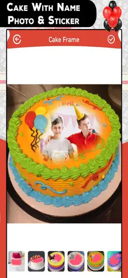 Game screenshot Cake With Name Photo & Sticker hack