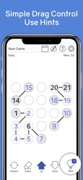 Screenshot of Number Chain - Logic Puzzle