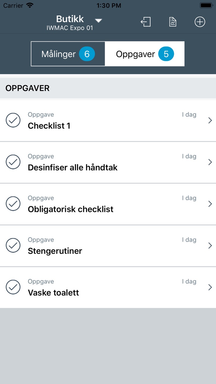 iPhone screenshot