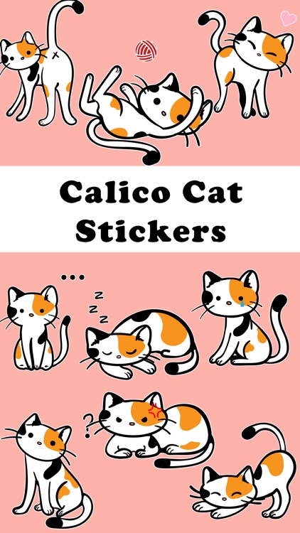 Calico Cat Stickers