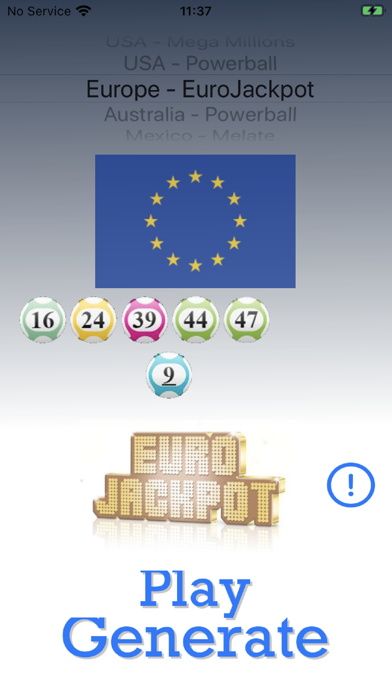 Screenshot #1 pour LottoWin - Powerball Lotto