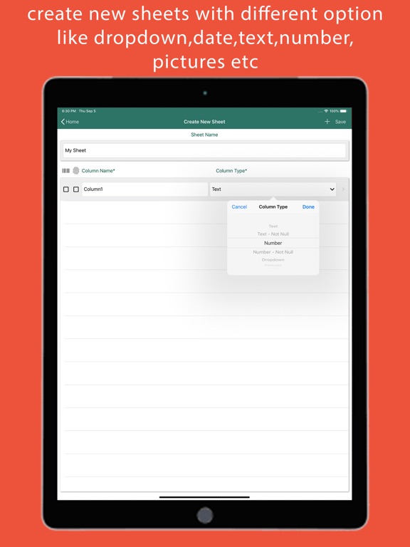 Screenshot #5 pour Barcode to Sheet