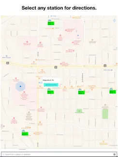 Bike Stations Fort Worth iPad image 2