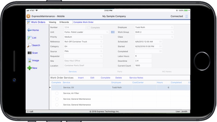 ExpressMaintenance Mobile