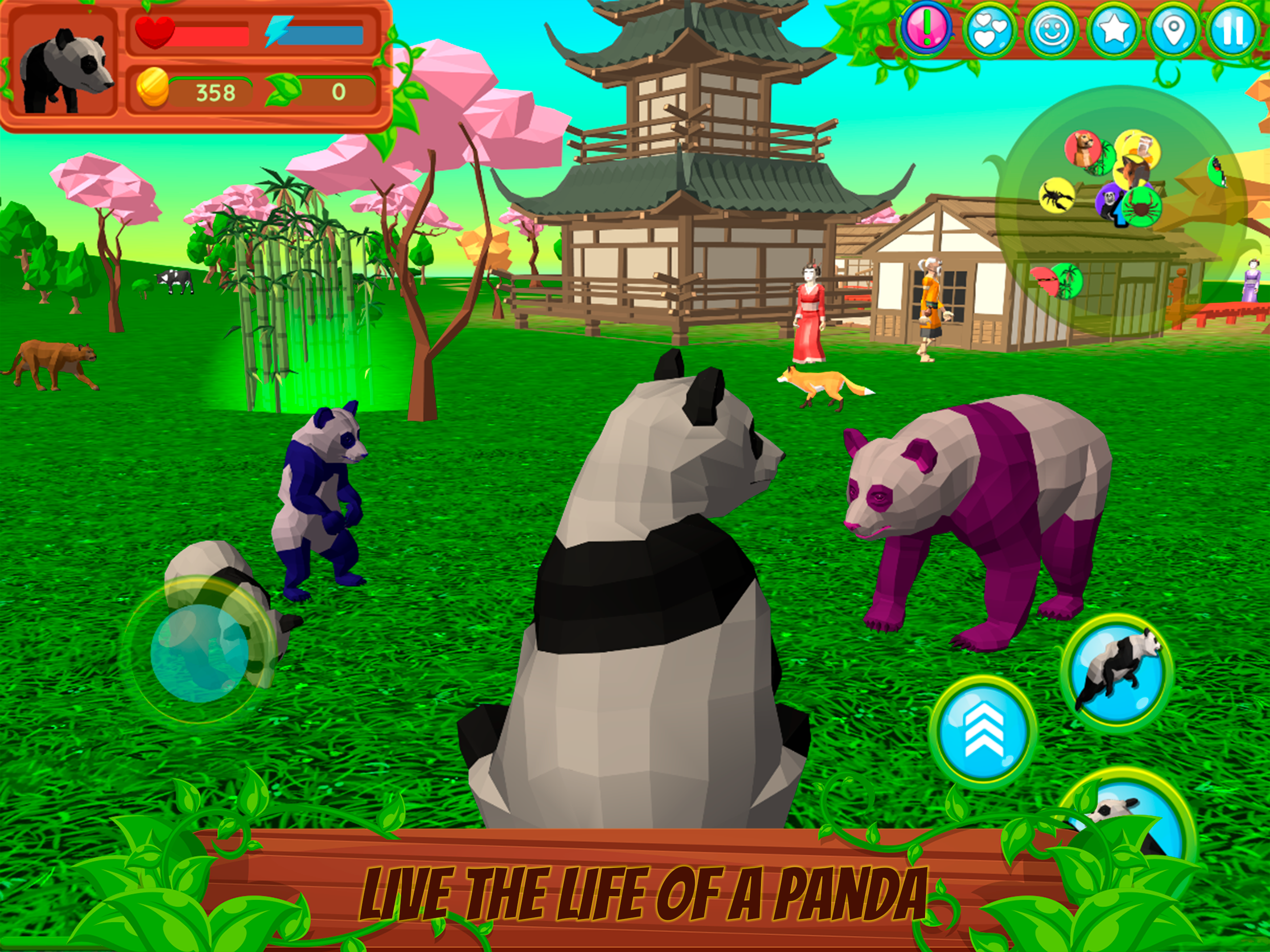 Panda Simulator: Animal Game