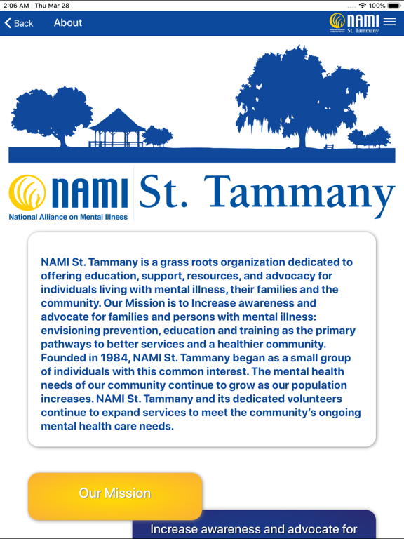 NAMI SELA iPad screenshot 3 - Reference app