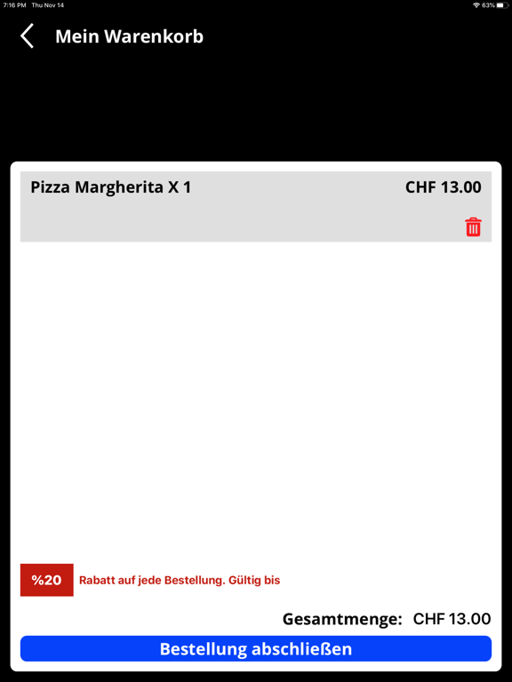 Screenshot #6 pour Da Mamma Pizza Kurier