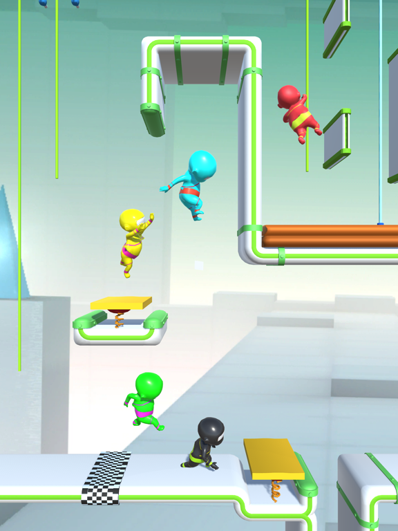 Crowd race 3D - Fun Game Run iPad screenshot