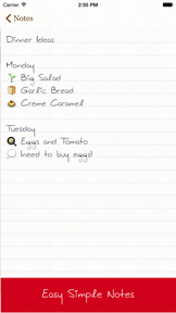 Memo Notepad screenshot