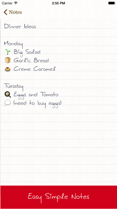 Memo Notepad screenshot 1