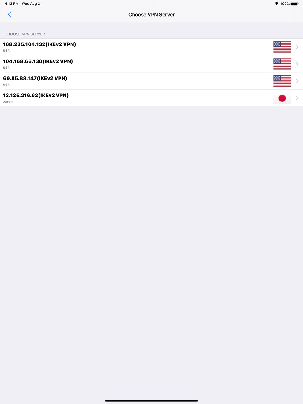 iPad screenshot