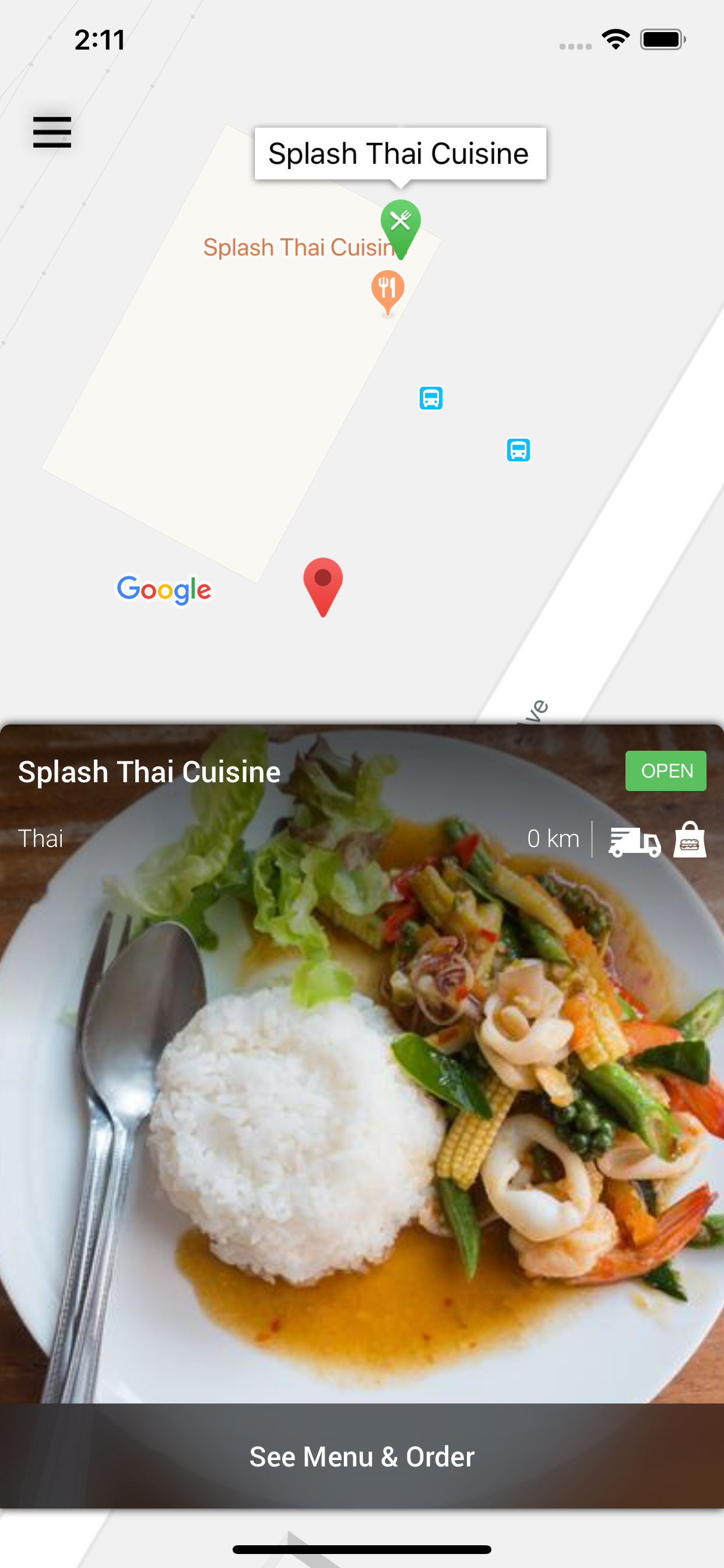 Splash Thai Cuisine screenshot 2