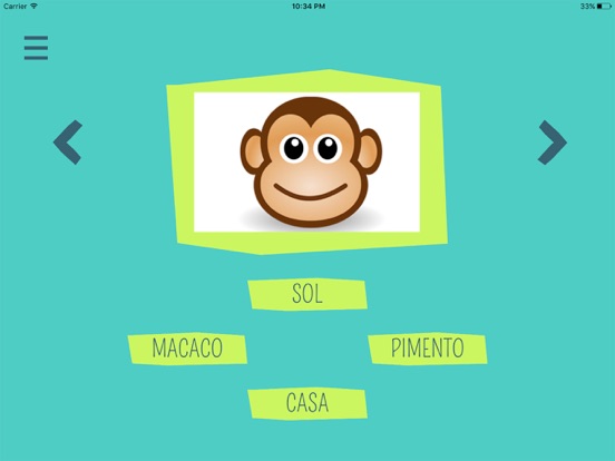 Jogo das Palavras iPad screenshot 4 - Education app