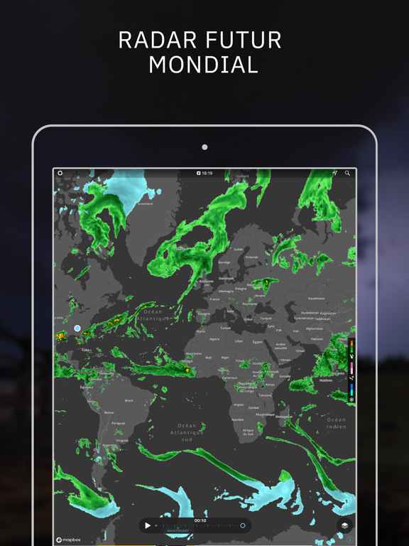 Screenshot #5 pour Storm Radar : carte météo