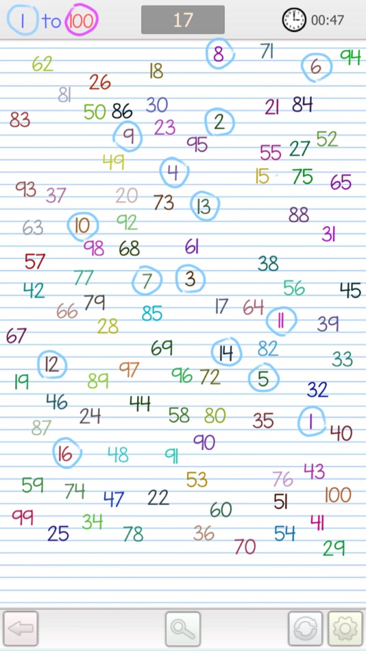 #3. 1 to 100 (iOS) 由: Tuyen Mai