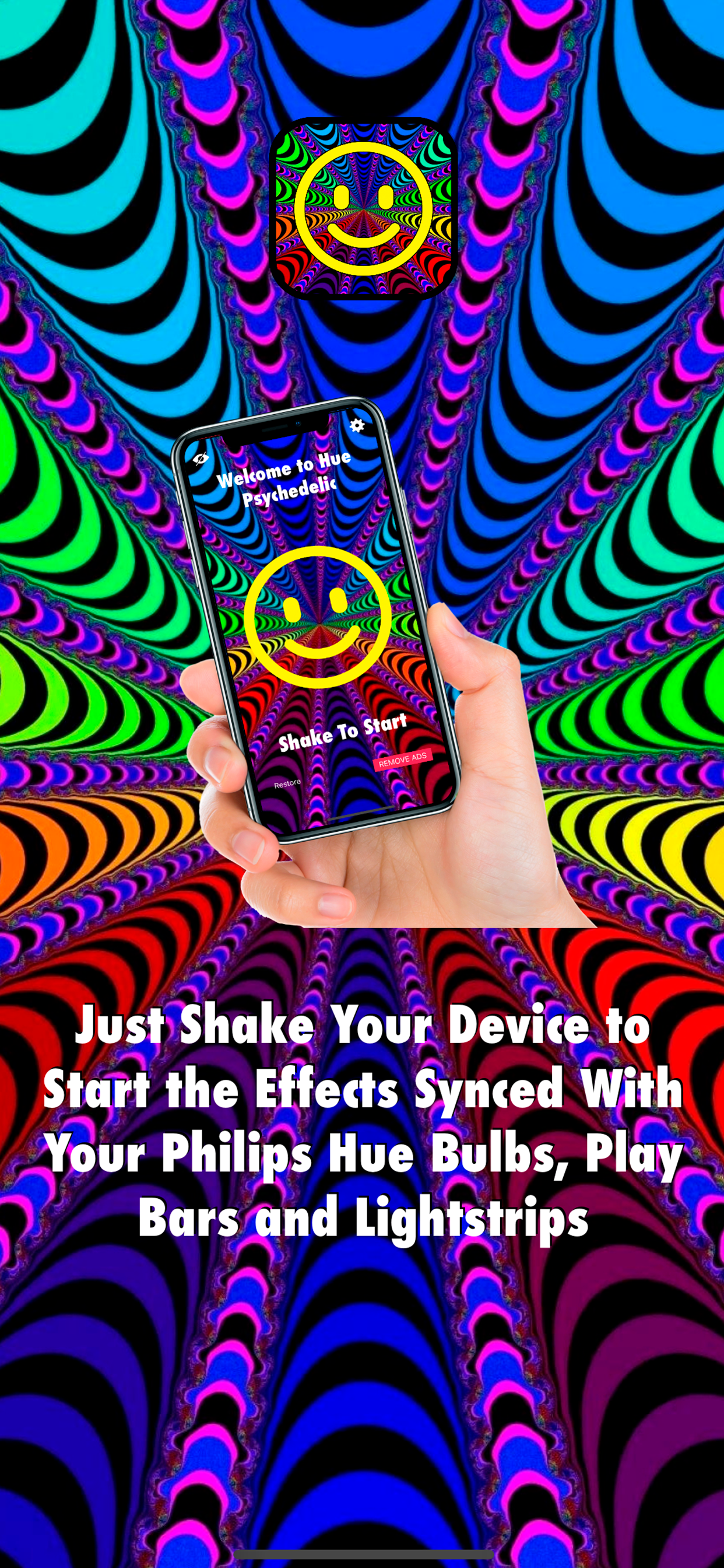 Hue Psychedelic: Strobe Lights screenshot 2