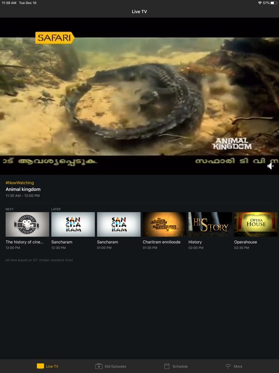 Safari TV - ExplorationChannel iPad screenshot 1 - Travel app